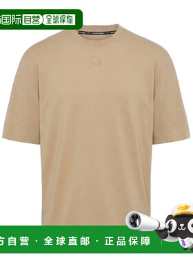 1h可退 香港直邮Marine Serre 月亮标志圆领 T 恤衫 MTT077ACJER0