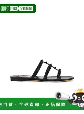 1h可退 香港直邮Valentino 华伦天奴 女士 铆钉凉拖拖鞋 4W2S0C49