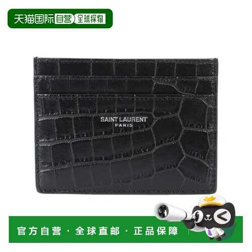 香港直邮SAINT LAURENT 女士卡包 375946DZE0E1000 CO 黑色