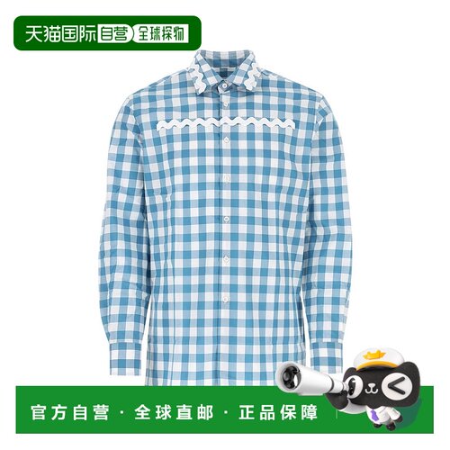 1h可退 PRADA 男士衬衫 UCN493S23112OBF03DV