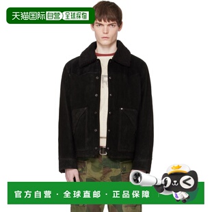 拉夫 劳伦RRL 男士 香港直邮ralph Shearling rrl 黑色 lauren