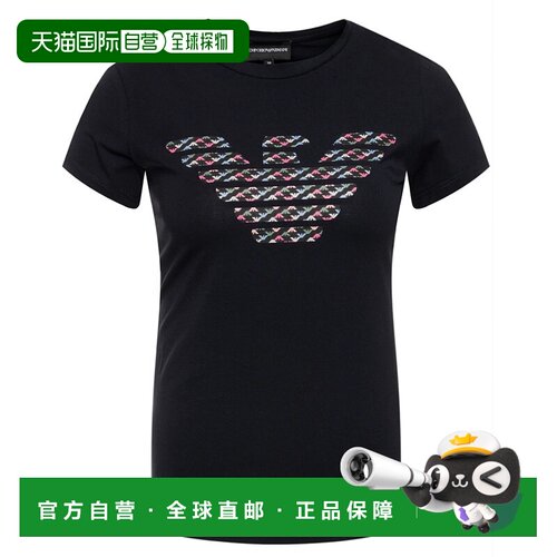 香港直邮Emporio Armani 短袖T恤 6G2T7N2J07Z条纹【付后1h可退】