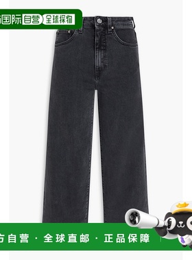 香港直邮toteme 女士 短款高腰阔腿牛仔裤 222230743SIZECL32300G