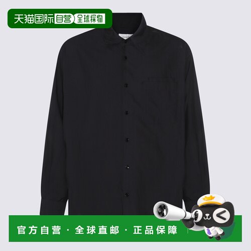 1h可退 香港直邮LEMAIRE 男士衬衫 SH1089LF1209BK999 SS2024 黑