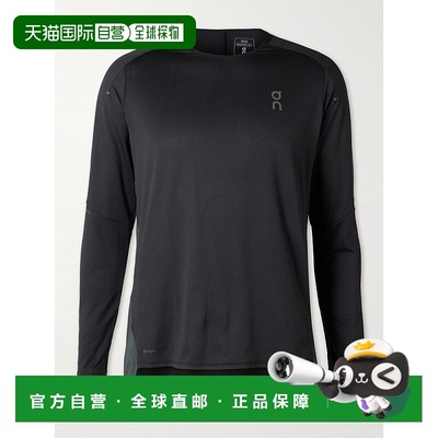 1h可退 On 男士 Recycled-Jersey 比赛修身弹力网纱上衣昂跑