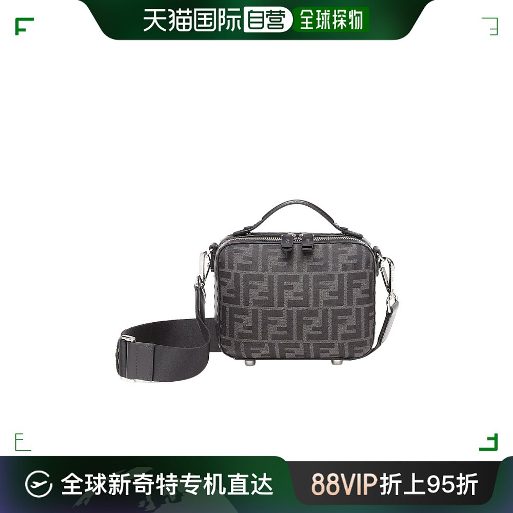 香港直邮Fendi 芬迪 男士FF提花布料迷你手袋 箱包皮具/热销女包/男包 男士包袋 原图主图