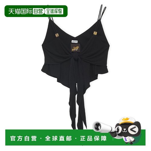 1h可退 香港直邮LOEWE 罗意威 女士 徽标细节吊带 S616Y07X44背心