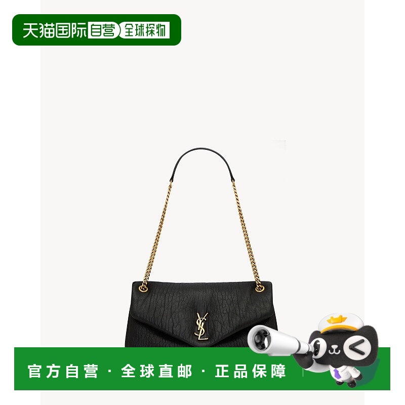 欧洲直邮YSL(圣罗兰)24年上新CALYPSO 中号信封包斜挎包皮革粒面