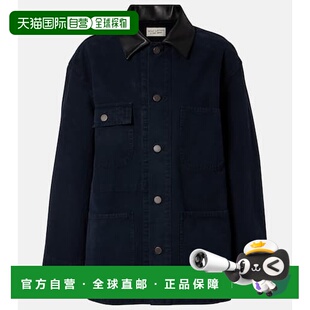 1h可退 香港直邮NILI LOTAN 女士 Marquise 棉质夹克 blue蓝色 舒