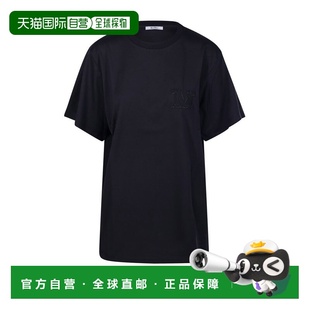 1h可退 香港直邮MaxMara 麦斯玛拉 女士 Mango 標誌刺繡圓領上衣