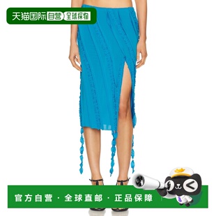 中长半身裙 1h可退 女士 蓝色情人 A522G254A 香港直邮Blumarine