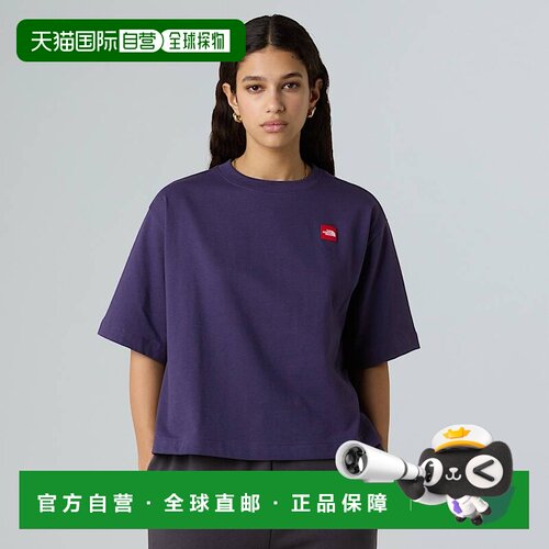 自营欧洲直邮北面 Red Box女士宽松T恤 THE NORTH FACE短袖