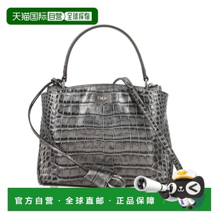 1h可退 香港直邮Balenciaga 巴黎世家 女士 Rodeo 壓花金屬手提包