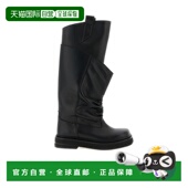 方头长筒靴 1h可退 香港直邮女士 26SS