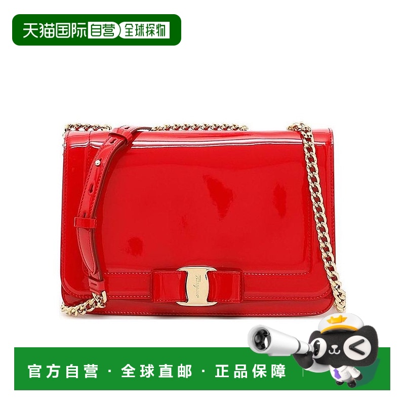 香港直邮Salvatore Ferragamo Vara蝴蝶结单肩包 21G878