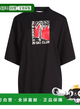 香港直邮Palm Angels 棕榈天使 女士 Oversize-t-shirt T恤