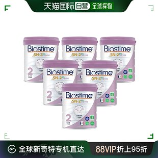 婴儿羊奶粉2段有机800g 自营｜Biostime合生元 12个月 6罐