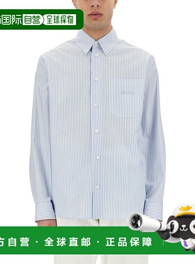 香港直邮Versace 范思哲 男士 长袖衬衫 10162101A13450