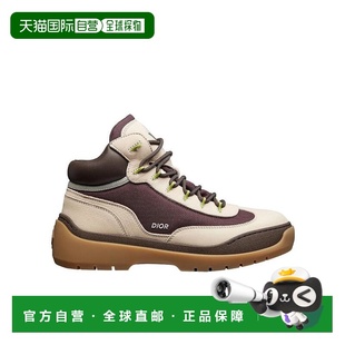 Men迪奥 拼接圆头系带及踝靴子 香港直邮DIOR 24FW