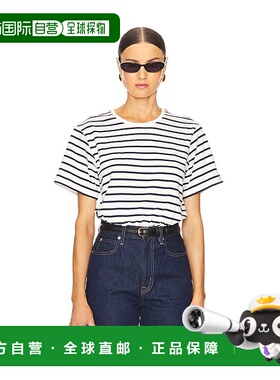 1h可退 香港直邮Simkhai 女士 Jojo 短袖短款T恤 1252002STSTRIPE