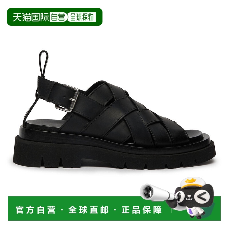 1h可退 香港直邮Bottega Veneta 葆蝶家 男士 Lug 凉鞋 3Q9LHBLKC