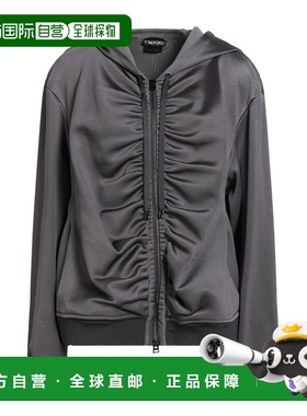 香港直邮Tom Ford 汤姆 福特 女士 运动衫 grey灰色 舒适时尚