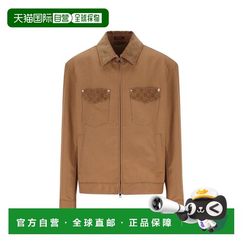 1h可退 欧洲直邮GUCCI 男士西服 854304ZAUJI2630夹克西装