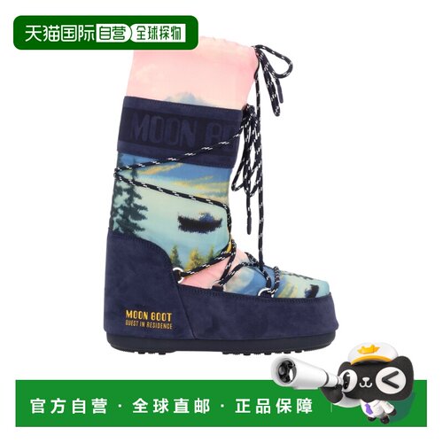 1h可退 香港直邮MOON BOOT 女士雪地靴 80D1403090F016 SS2026 花