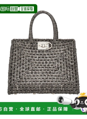 香港直邮Salvatore Ferragamo 徽标手提包 21I101菲拉格慕