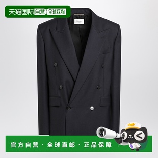 香港直邮Saint 長版 Laurent 女士 華達呢西裝外套 圣罗兰 1h可退