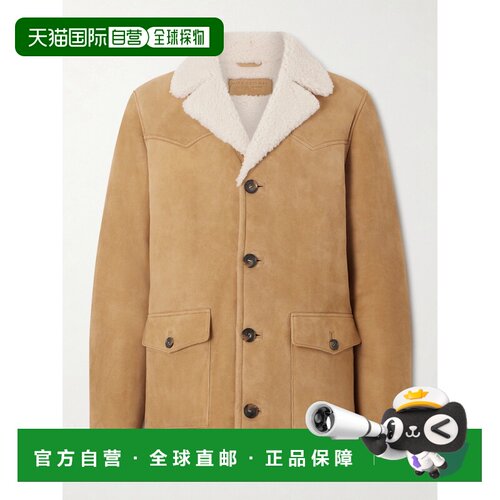 1h可退 NILI LOTAN 男士 Goshen 毛羊皮大衣 22035L75TNR