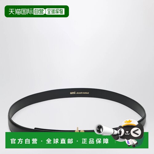 香港直邮Ami Paris 男士腰带 UBL209AL02220015 AW2支付后1h可退