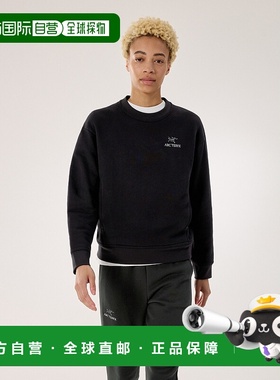 欧洲直邮ARC'TERYX (2025) 女款 Emblem 圆领羊毛衫始祖鸟毛衣