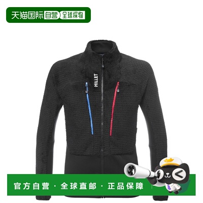 自营欧洲直邮Millet觅乐 TRILOGY ICON X LOFT男士抓绒衣 黑色