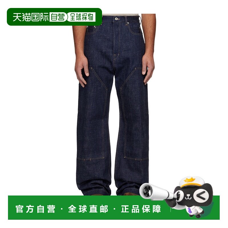 香港直邮Rick Owens Drkshdw Concordians Strobe 双膝牛仔裤 DL0