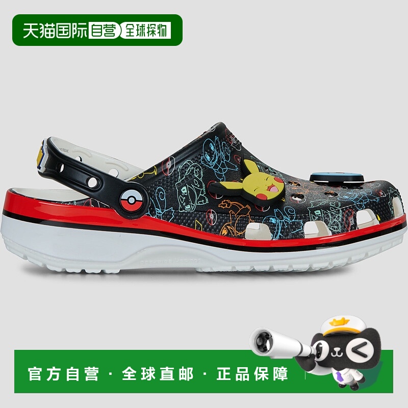 欧洲直邮Crocs  男女鞋 秋冬2025 拖鞋 Pokemon Print Cls Clg
