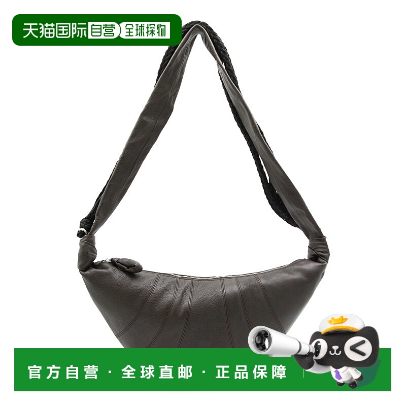 香港直邮Lemaire 女士 中型牛角麵包拉鍊單肩包 BG0174LL0160