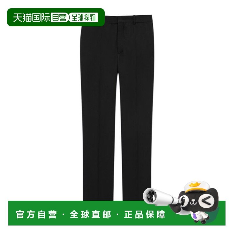 香港直邮Saint Laurent 羊毛华达呢休闲裤 800456Y404W直筒裤,男装,休闲裤,淘宝优惠券,粉丝福利购,淘宝优惠卷