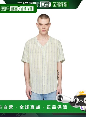 香港直邮Emporio Armani 安普里奥 阿玛尼 男士 多色条纹衬衫 D41