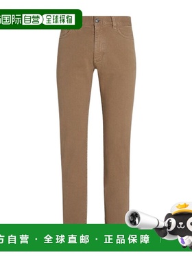 香港直邮Zegna 腰带环休闲裤 RUDI45A7CITYXN04003直筒裤