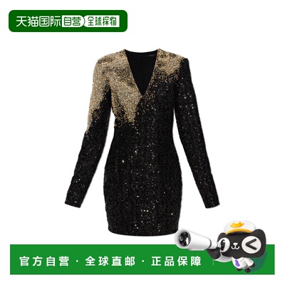 1h可退 香港直邮BALMAIN 女士连衣裙 GF0R8935PD46EAD SS2026 花