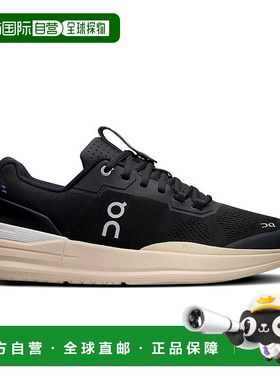 自营欧洲直邮On昂跑THE ROGER系列男士黑色/沙色再生聚酯网球鞋