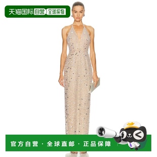 1h可退 香港直邮CAROLINA HERRERA 女士 挂脖晚装 F2511E716NTU