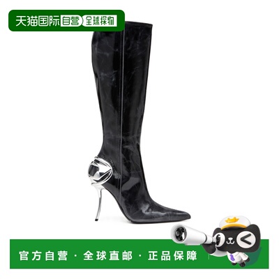 1h可退 香港直邮DIESEL 女士靴子 Y03428P8399HA891 AW2025 黑色