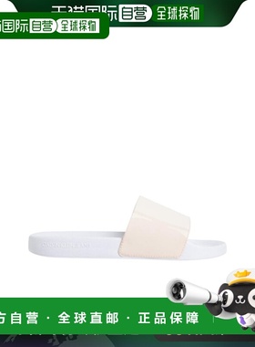 香港直邮Calvin Klein 卡尔文 克莱恩 女士 圆头拖鞋 YW0YW01245