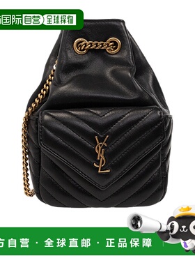 香港直邮Saint Laurent 徽标单肩包 7607451EL07水桶包