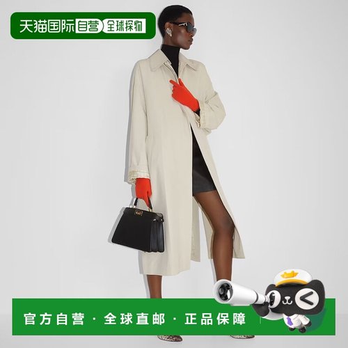 香港直邮Fendi 落肩长袖大衣 FF6010ARU5