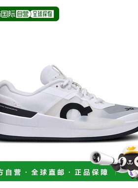 自营欧洲直邮On昂跑 THE ROGER系列女士白色/黑色再生聚酯纤维log