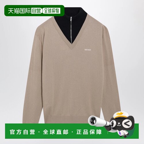 香港直邮MIU MIU 女士针织衫 MMR473OOO6062F0NUE A支付后1h可退
