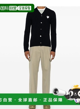 香港直邮Comme Des Garcons Play 长袖针织开衫 AXN062051